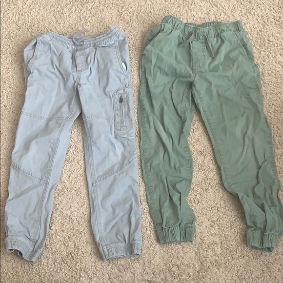 boys olive green cargo pants